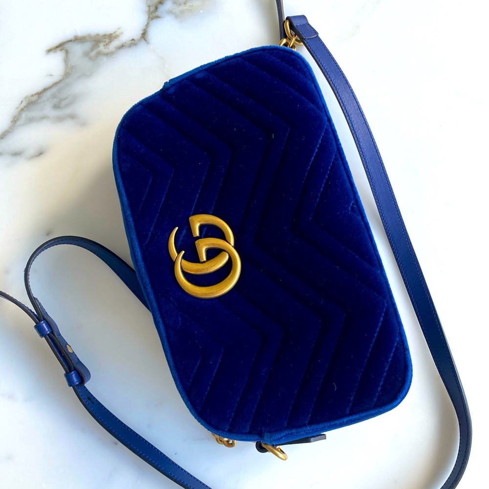 Gucci Marmont crossbody camera bag